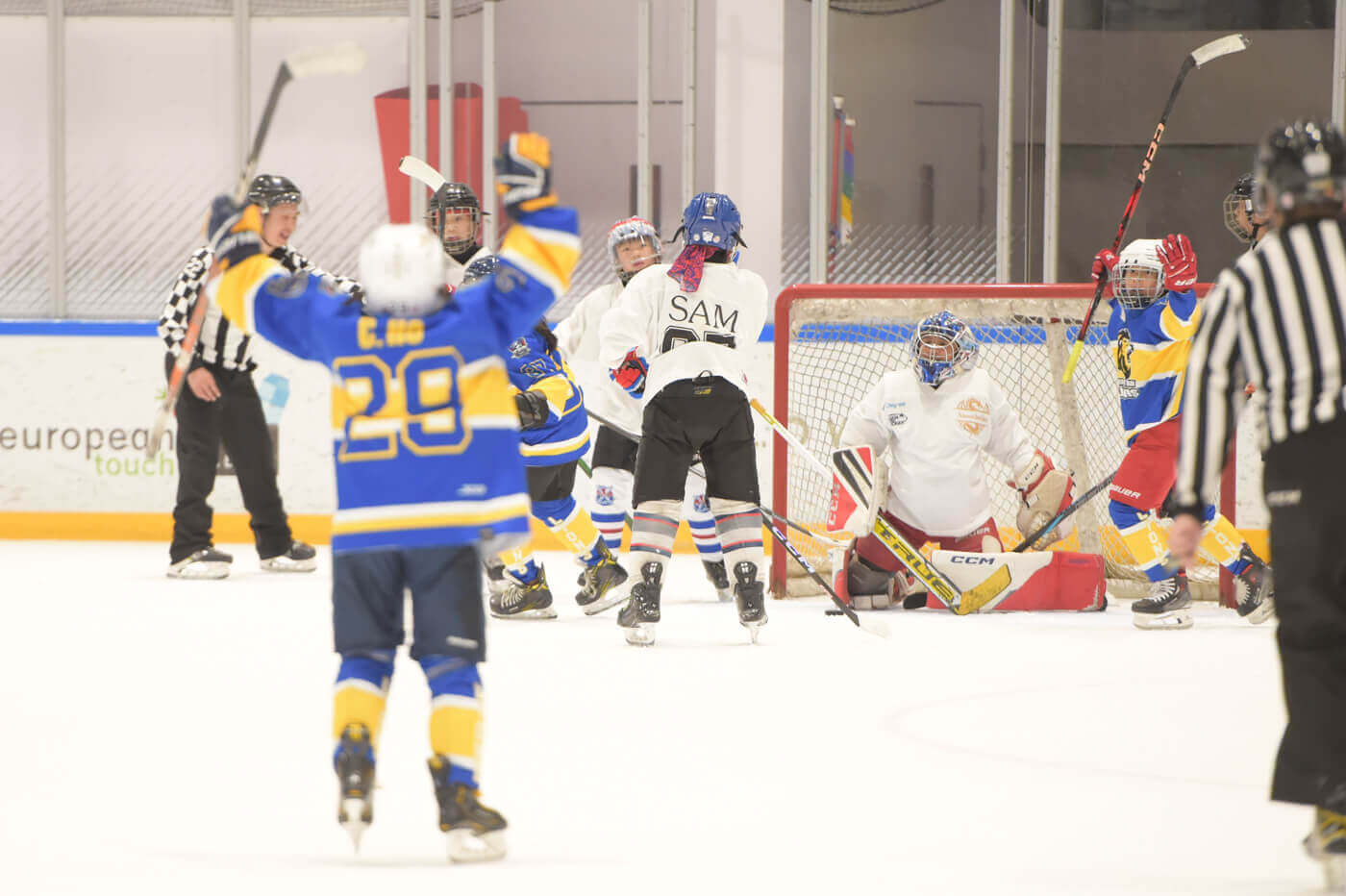 Players Scored at the competition