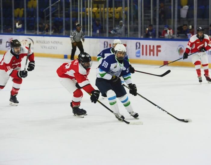 A scene from the IIHF Tournaments