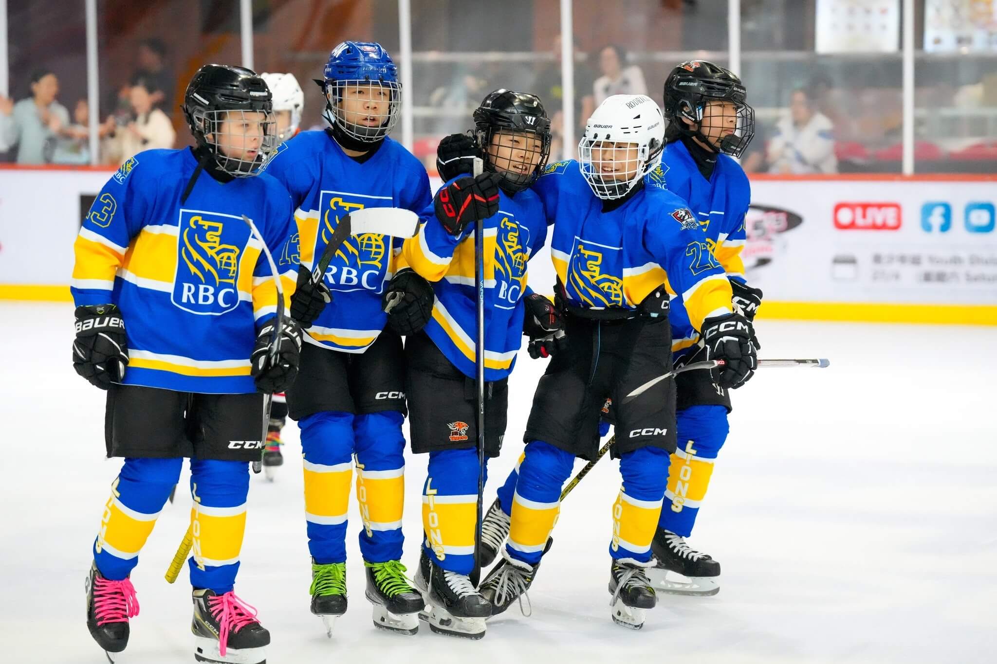 Players at the Elite Lions program